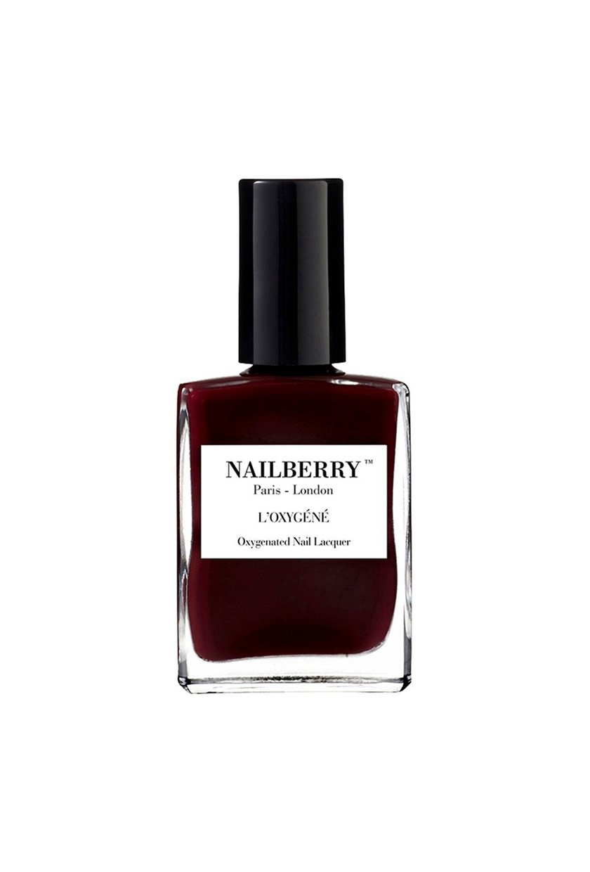 Nailberry L'Oxygene Oxygenated Nail Lacquer in Noirberry