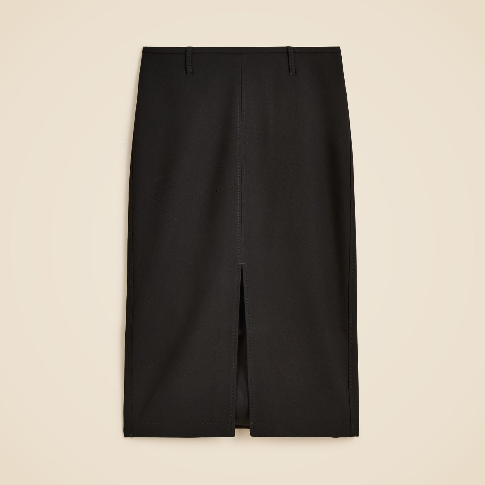 Pencil Midi Skirt in Four-Season Stretch