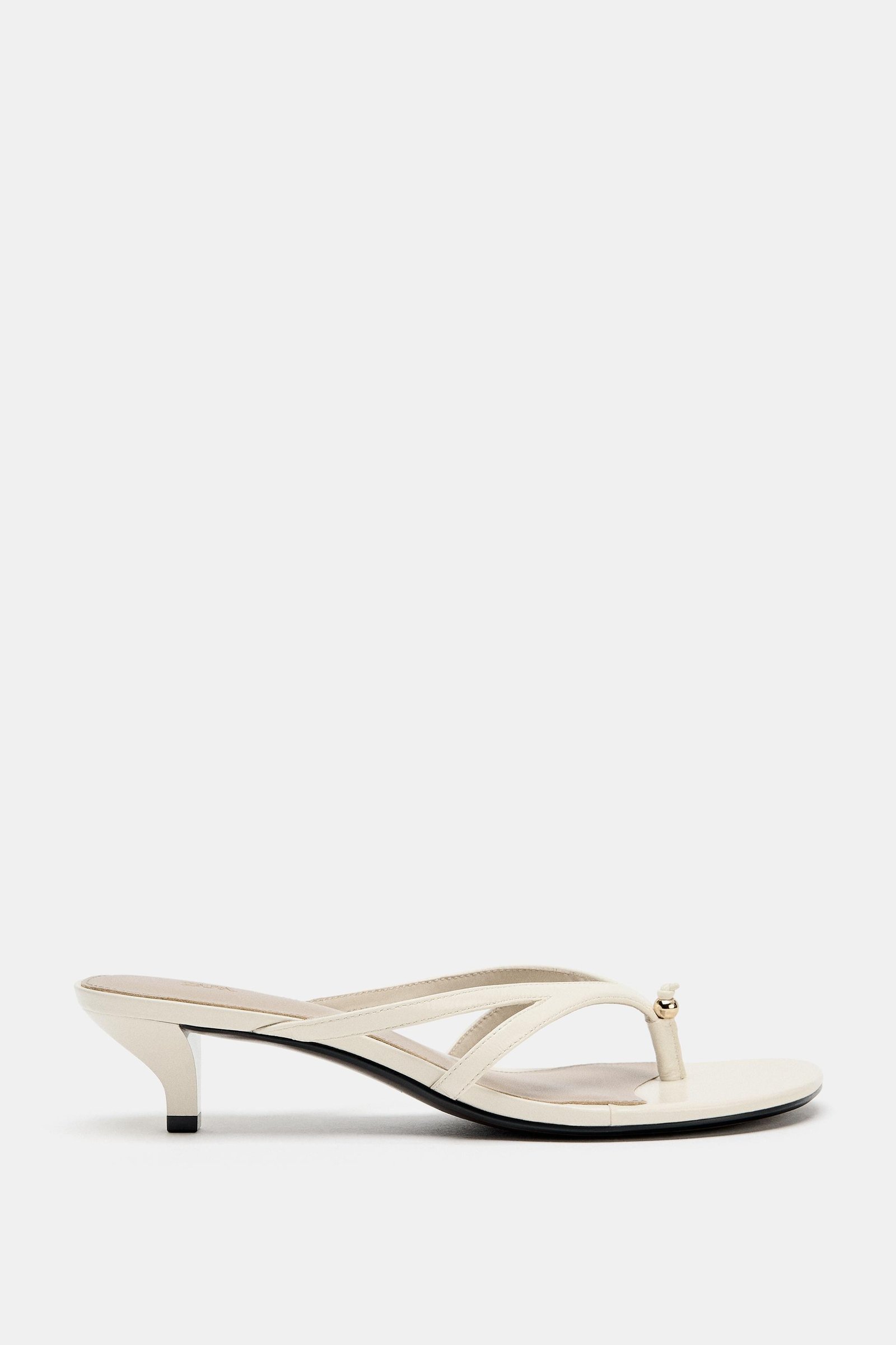 Leather Sandals With Detail