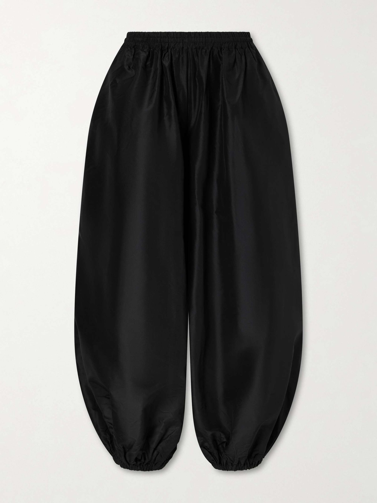 Sofia Silk-Taffeta Wide-Leg Pants