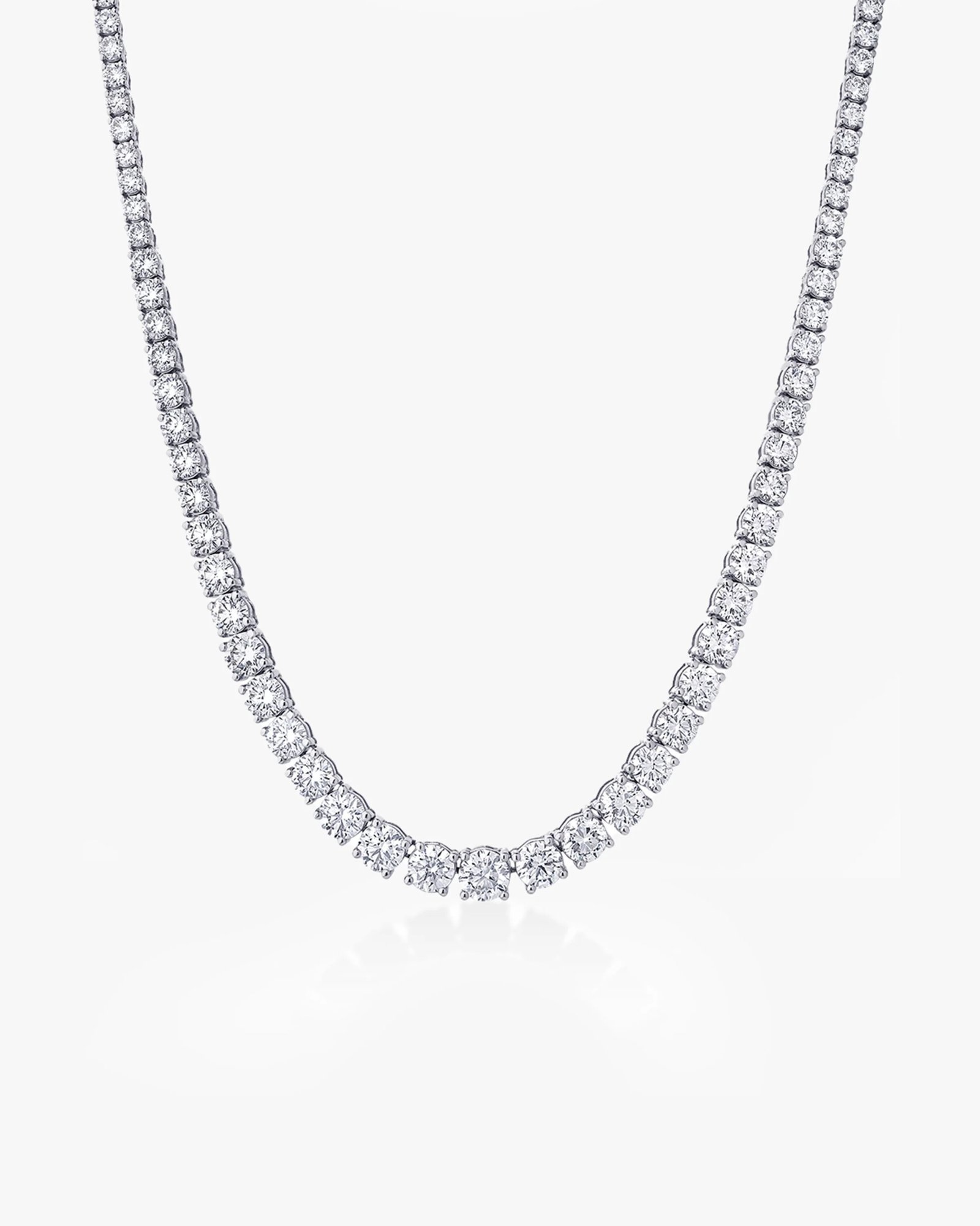 Steph Mazuera, Romy Riviere Graduated Tennis Necklace
